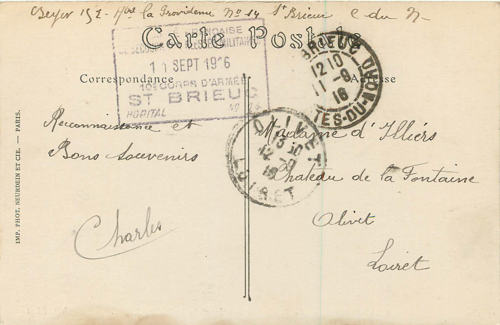 Saint-Brieuc — Le Viaduc de Souzin et la Vallée du Légué — Dunlop, n°152 — Rückseite