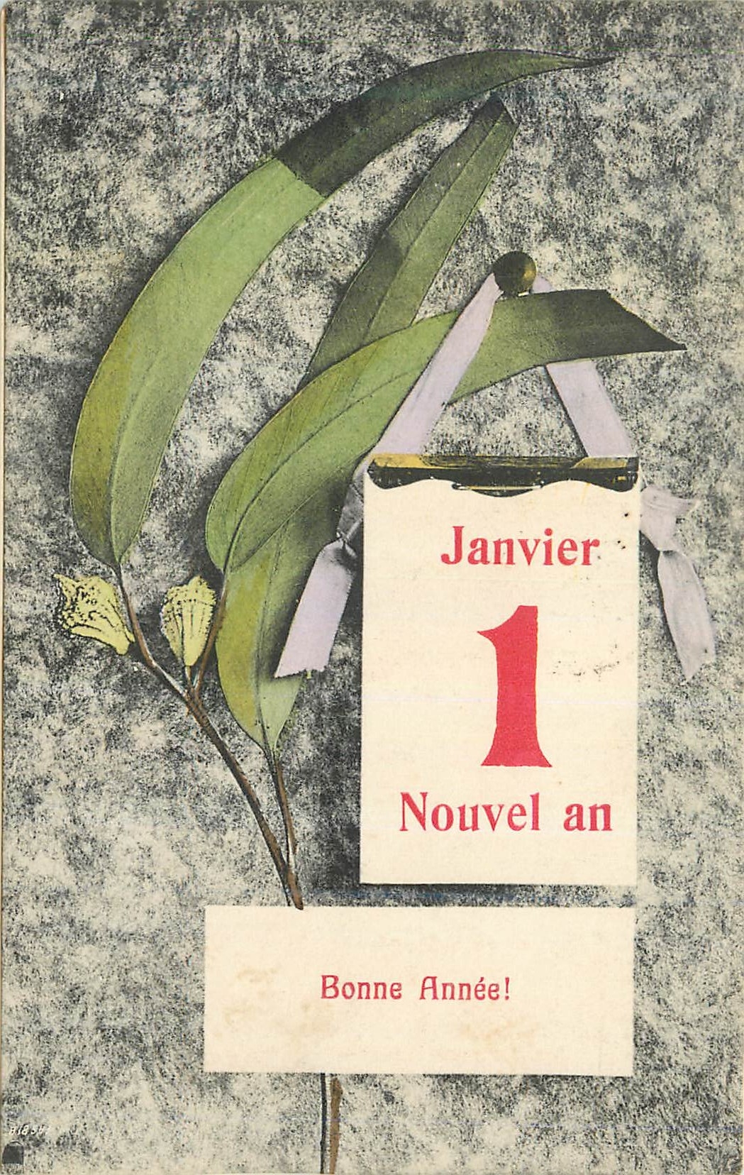 CPA Janvier 1 Nouvel an Bonne Annee