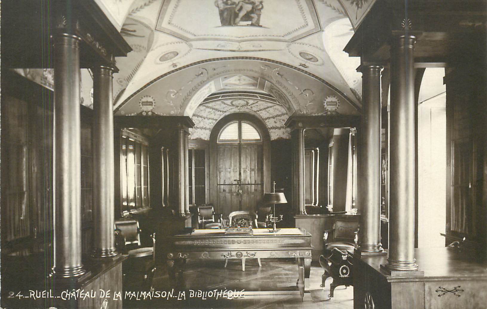CPA Rueil Chateau de la Malmaison la Bibliotheque