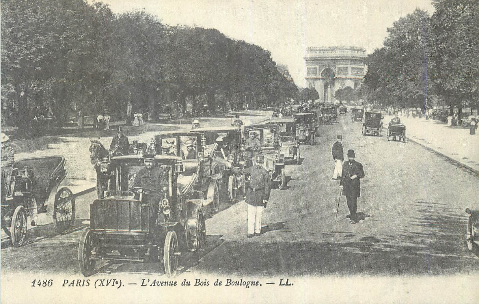 REPRO Paris (XVIe) l'Avenue du Bois de Boulogne