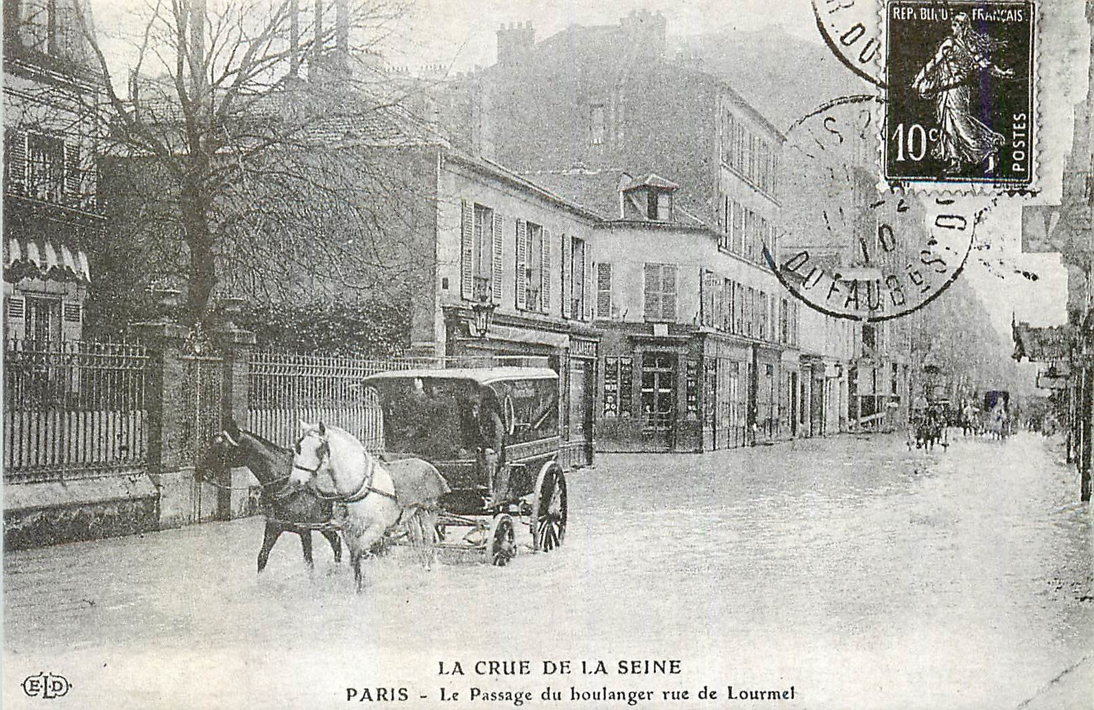REPRO Paris la Crue de la Seine
