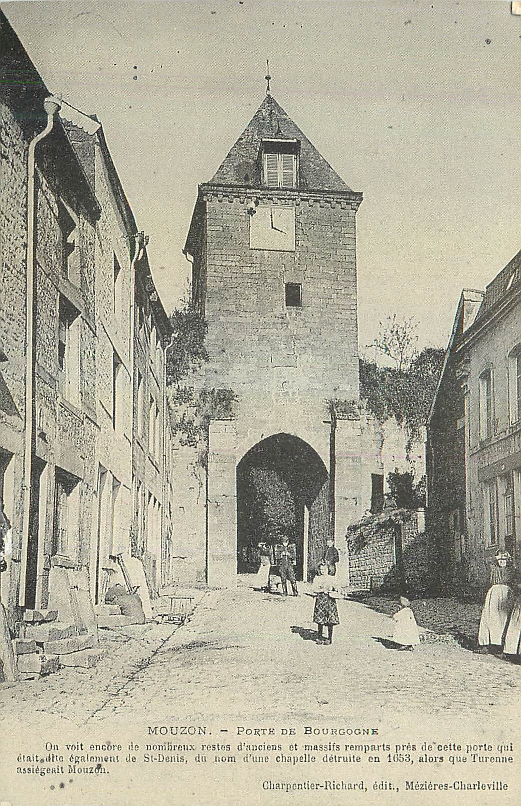 Mouzon - Tor von Burgund — Charpentier-Richard, Verlag, Mézières-Charleville