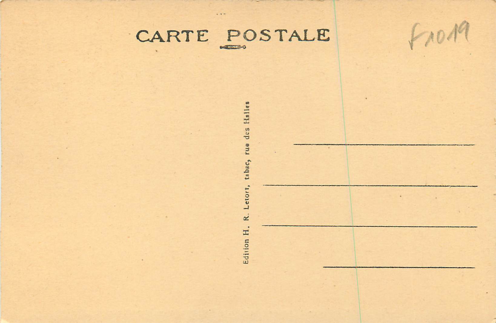 CPA les Sables d'Olonne (Vendee) le Chenal et la Tour d'Arundel Bateaux — Rückseite