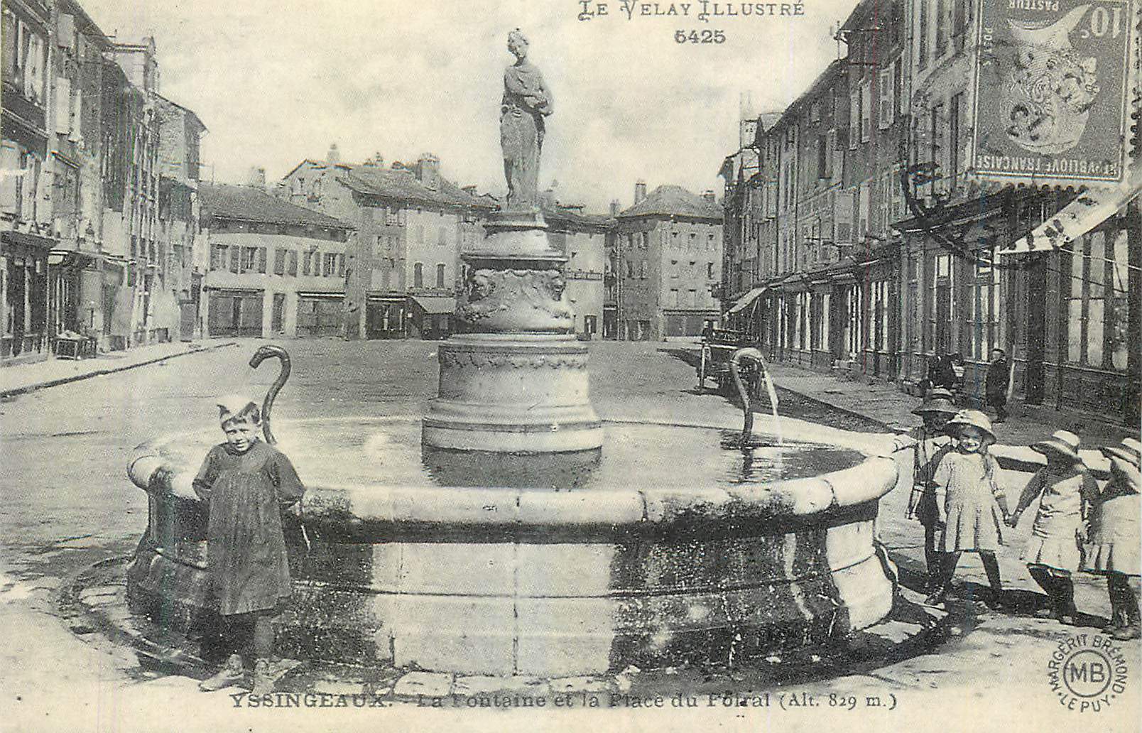 REPRO Yssingeaux le Velay Illustre la Fontaine