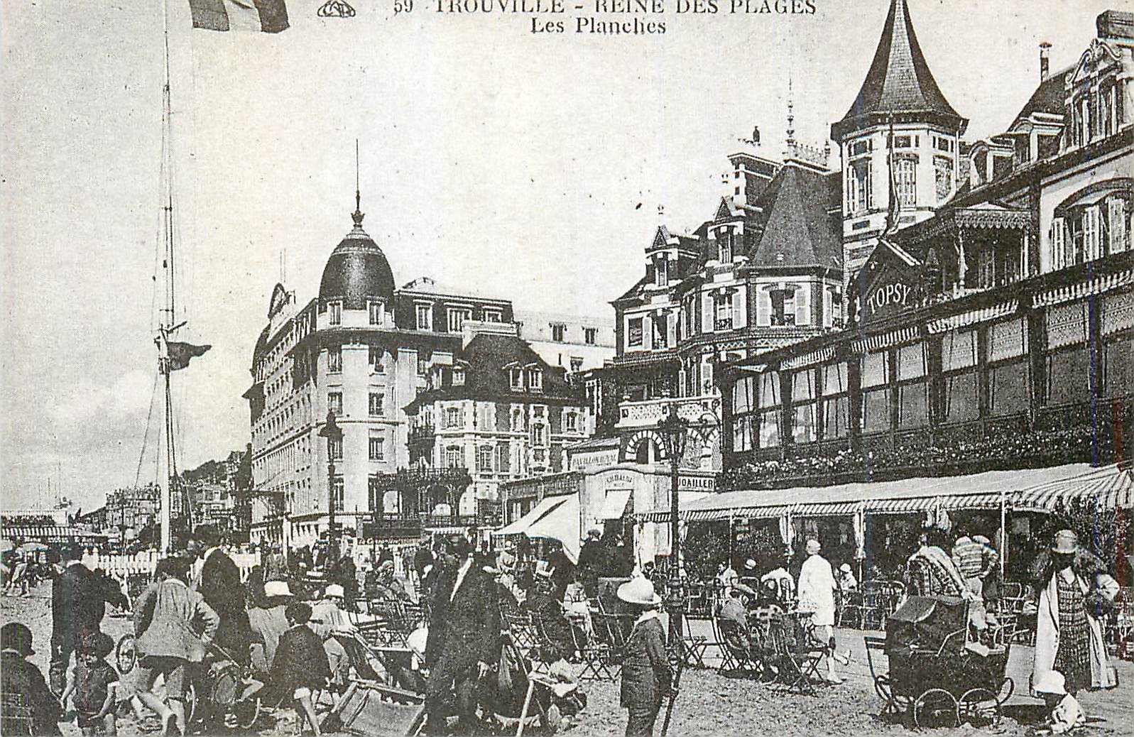 CPA Trouville Reine des Plages