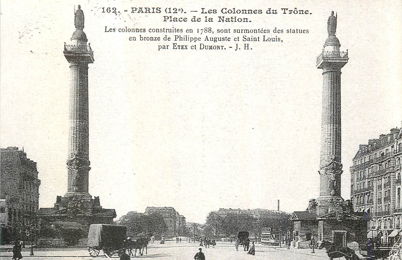 REPRO Paris (12e) Les Colones du Trone Place de la Nation