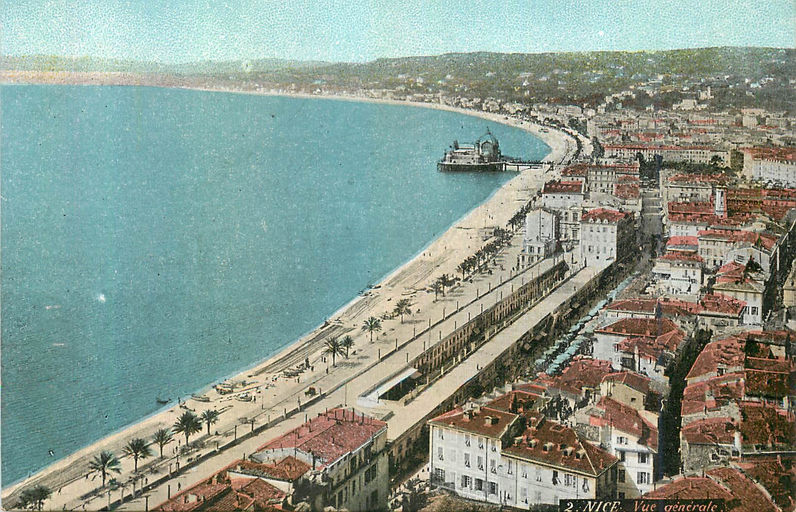 CPA Nice Vue Generale
