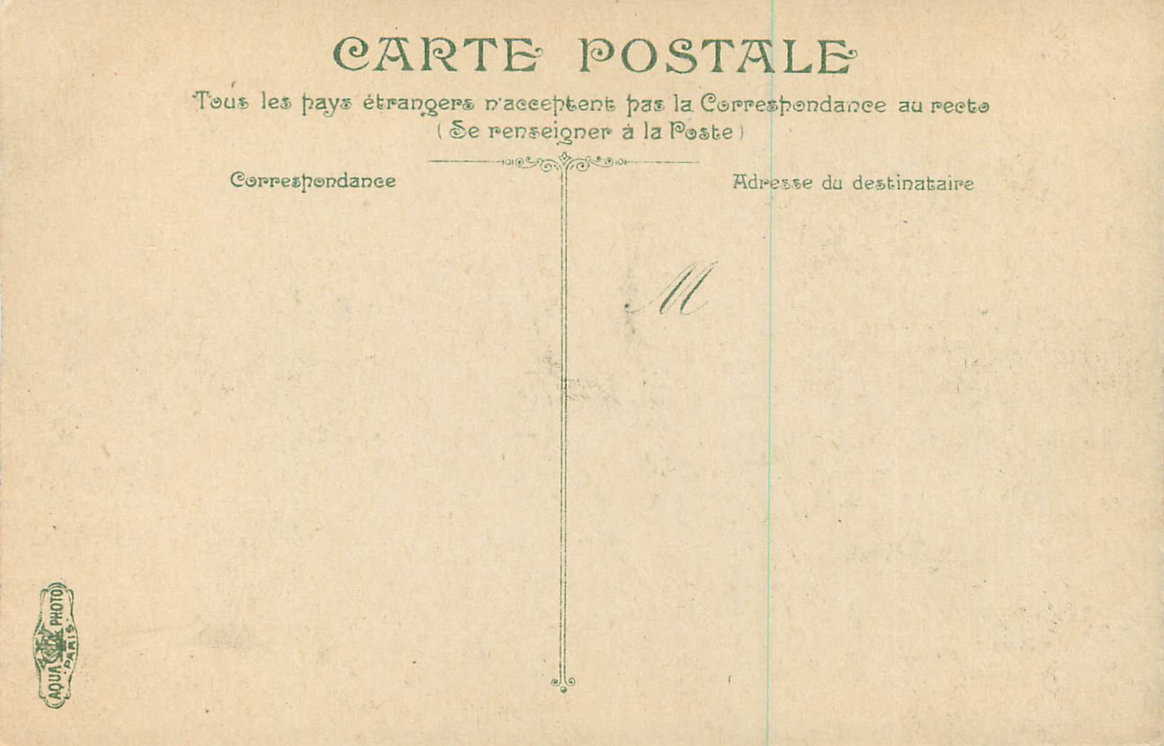 CPA Nice Vue Generale — Verso