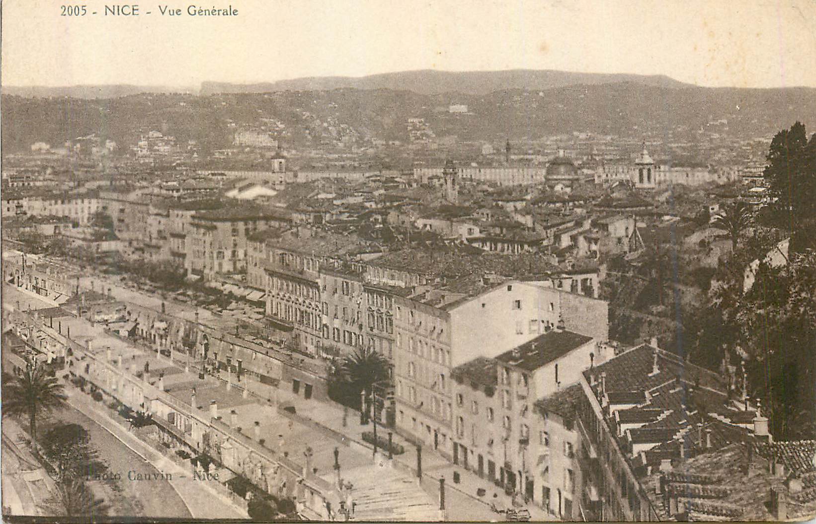 CPA Nice Vue Generale
