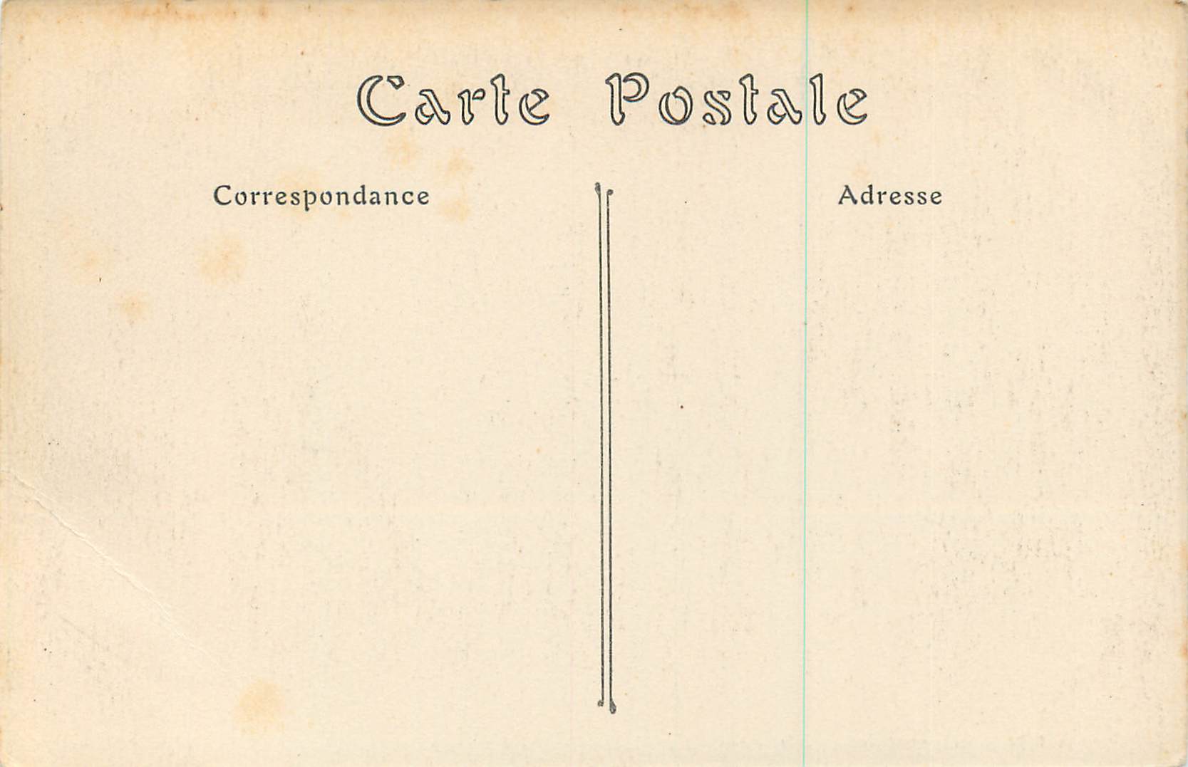 CPA Nice Vue Generale — Verso