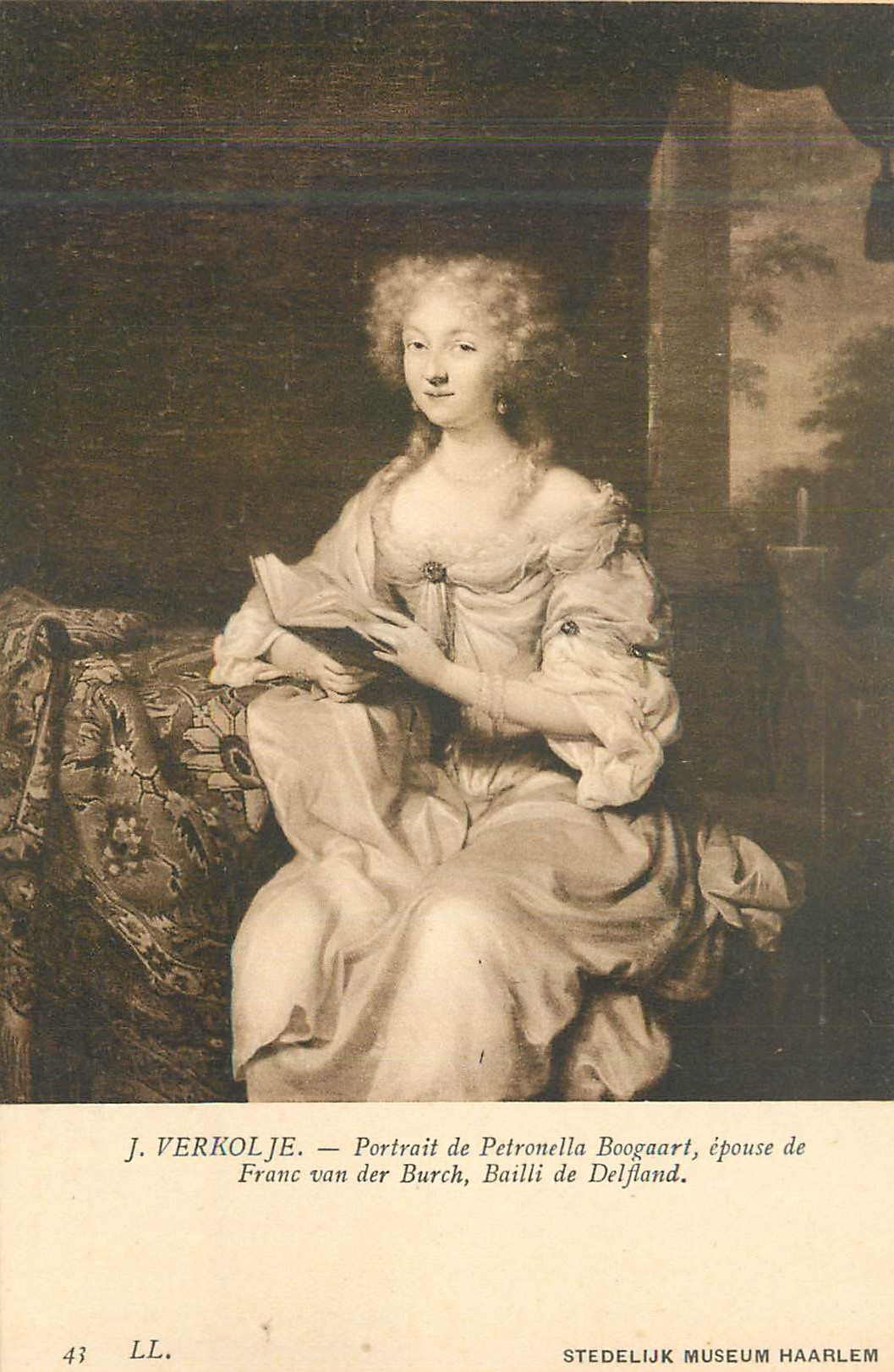 Portrait de Petronella Boogaart — épouse de Franc van der Burch — J. Verkolje — Stedelijk Museum Haarlem