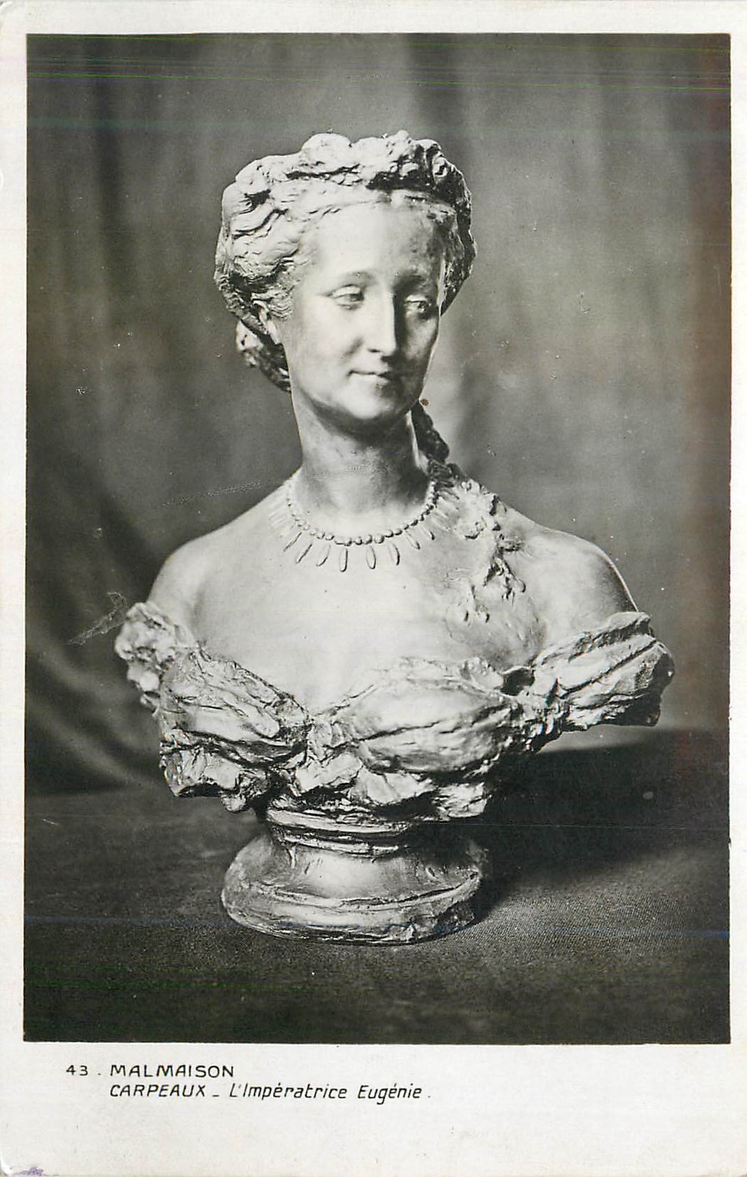 CPA Malmaison Carpeaux L'Imperatrice Eugenie
