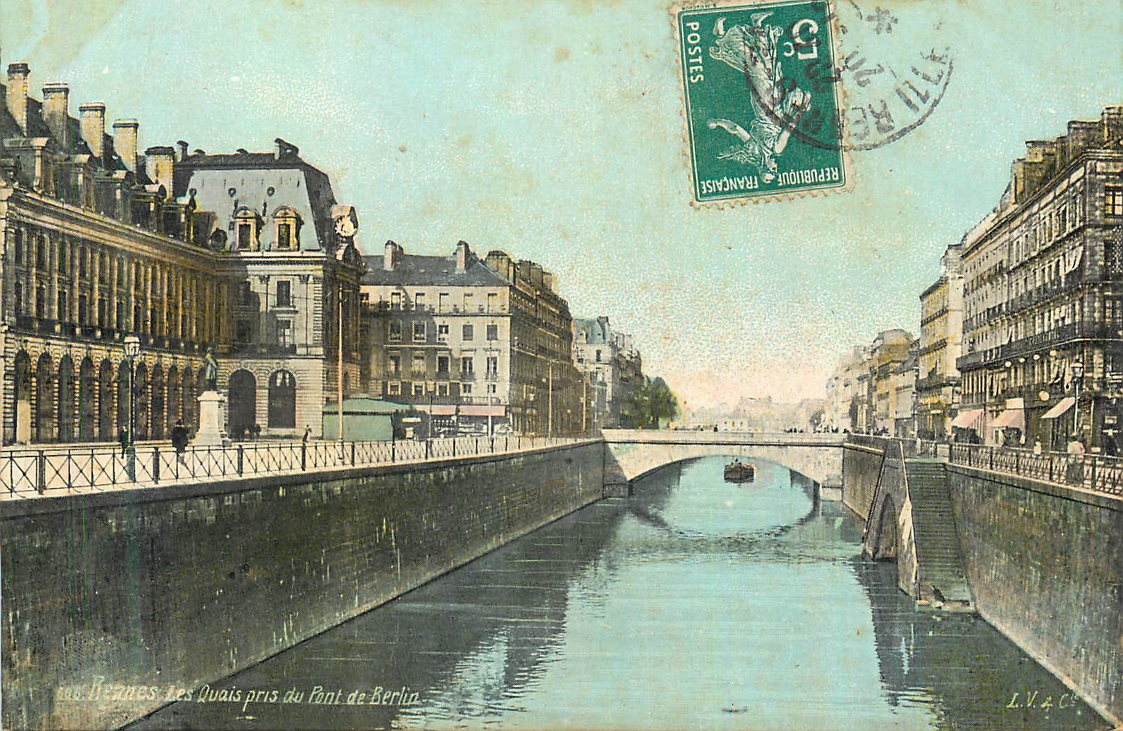 CPA Rezues Les Quais pris du Pont de Berlin