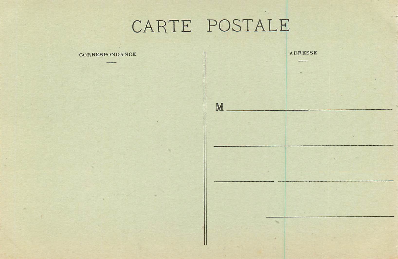 CPA Chapelle de la Vierge Consolatrice et Souvenir des Soldats Morts au Champ d'Honneur — Rückseite