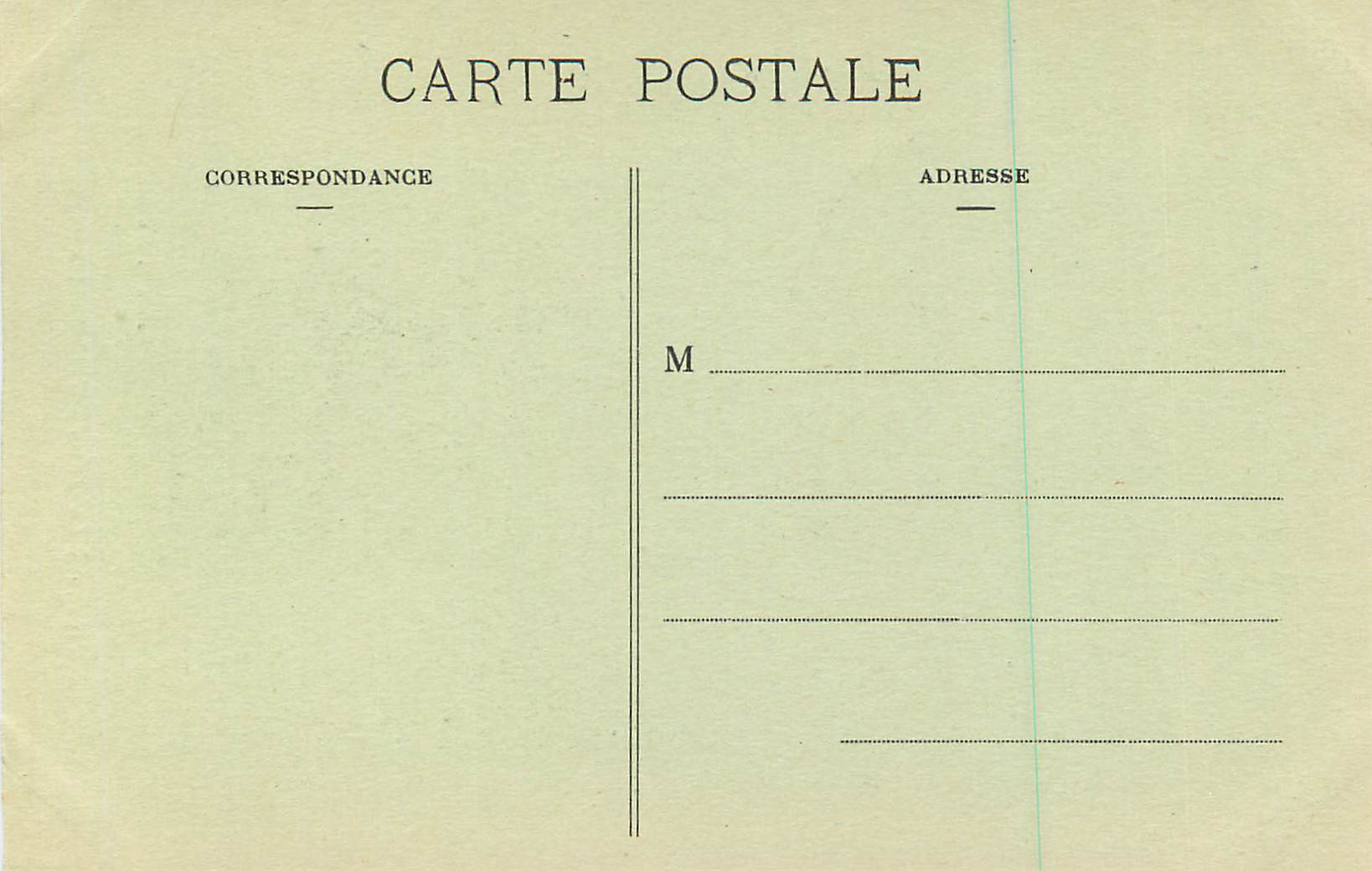CPA La Vierge a la Tour Thaon les Vosges — Rückseite