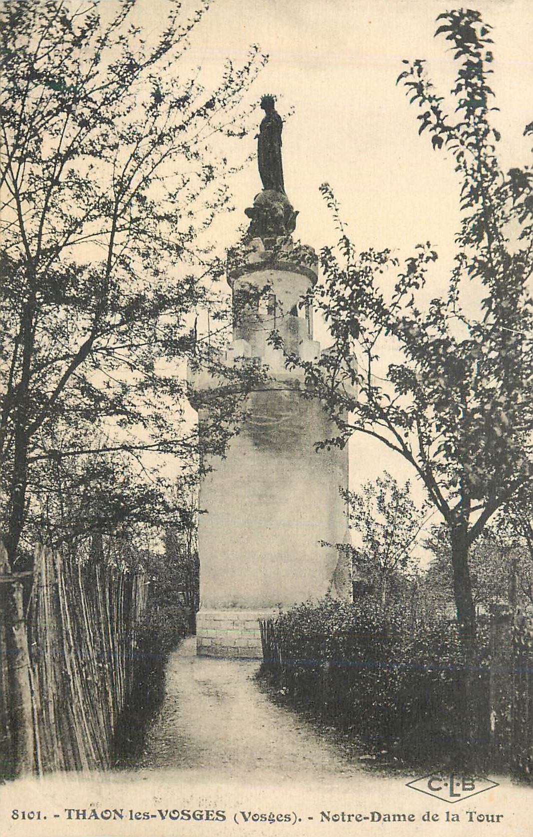CPA Thaon les Vosges (Vosges) Notre Dame de la Tour