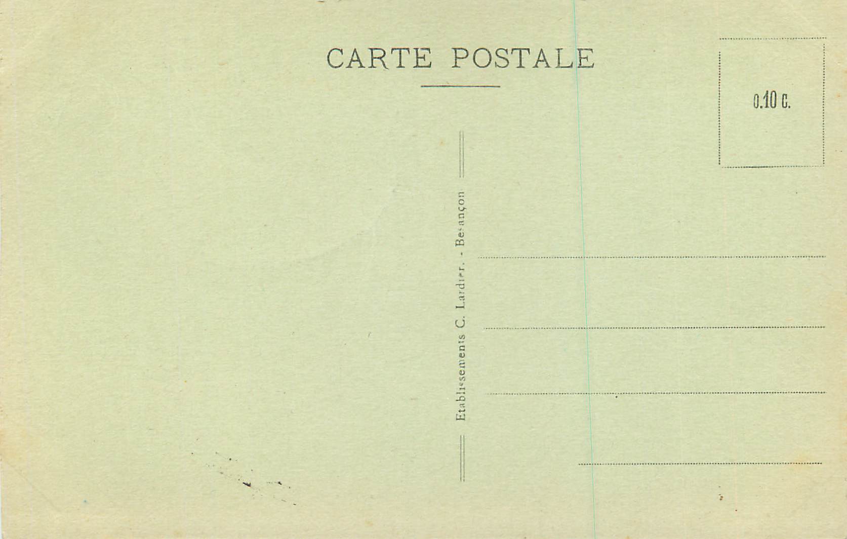CPA Thaon les Vosges (Vosges) Notre Dame de la Tour — Rückseite