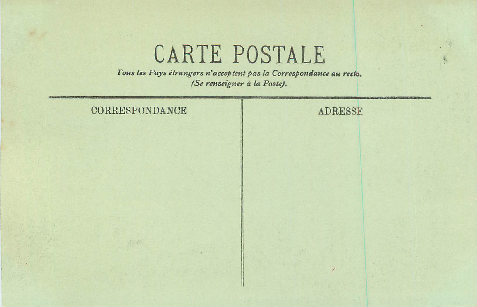 CPA Montargis Le Pont de la Chaussee — Rückseite
