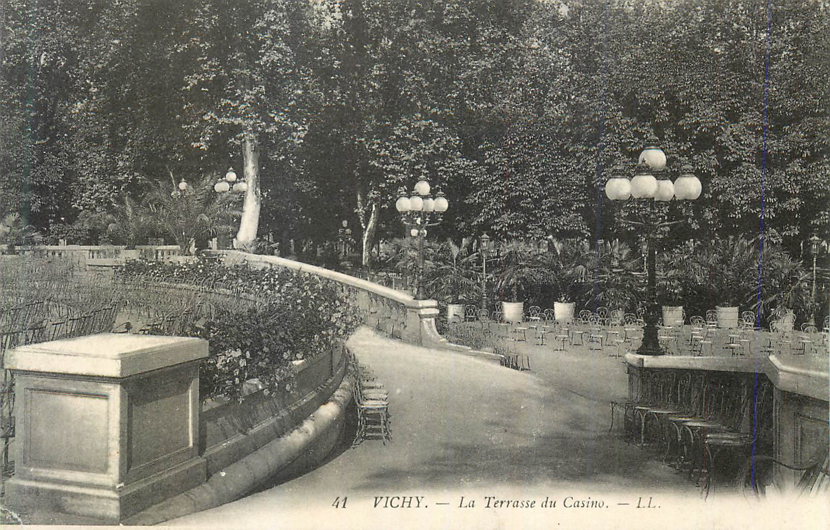 CPA Vichy La Terrasse du Casino