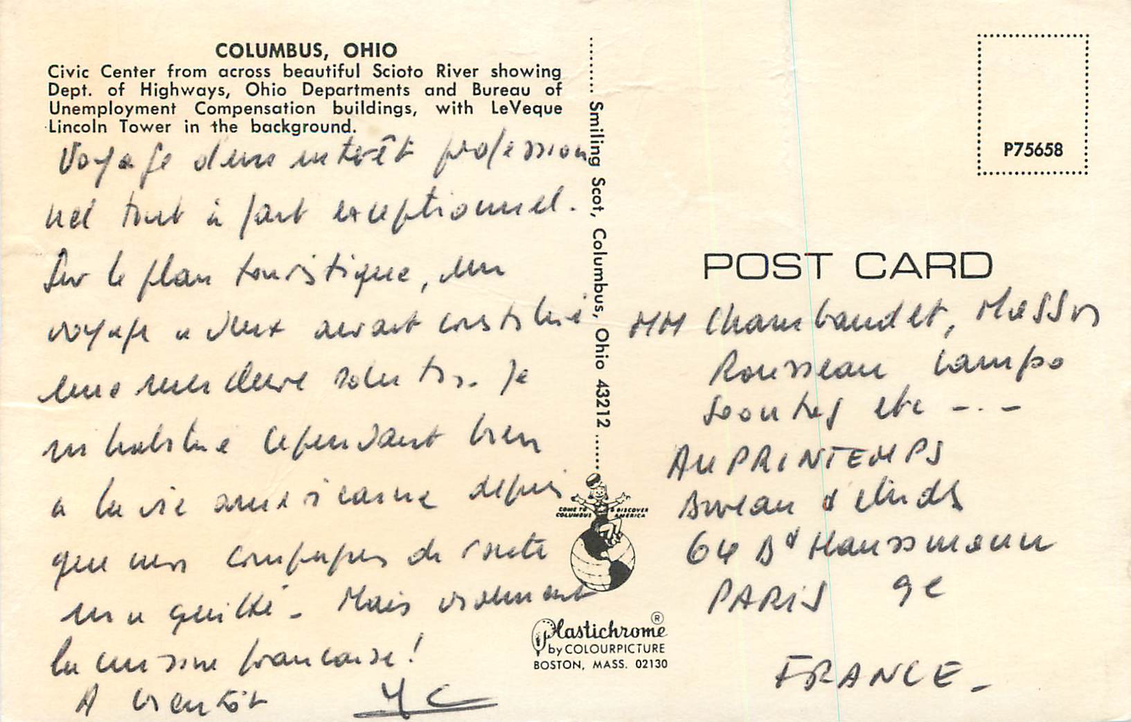 CPM Columbus Ohio — Back