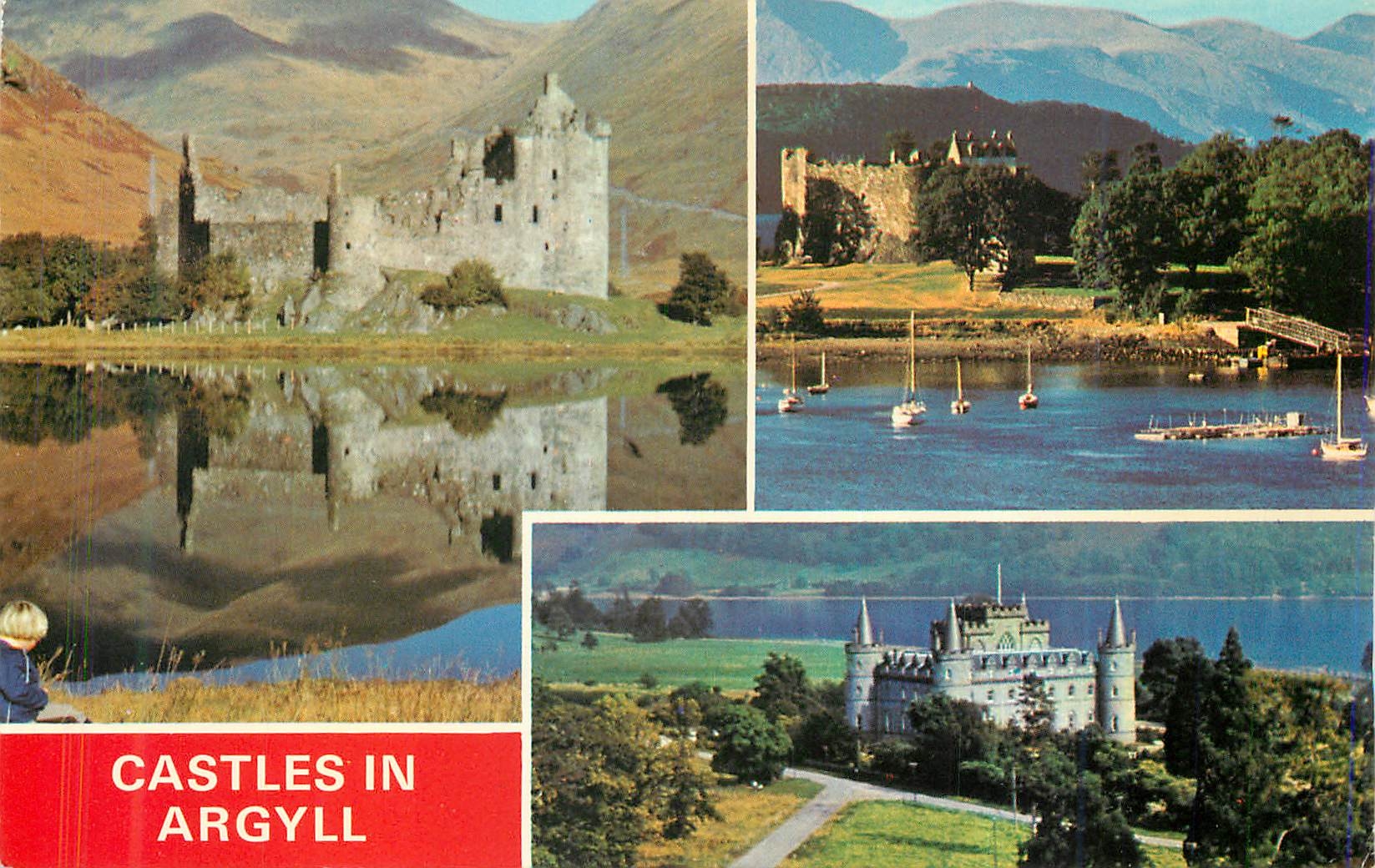 CPA Castles in Argyll Kilchurn Castles Dunstaffnage Castle Inverary Castle
