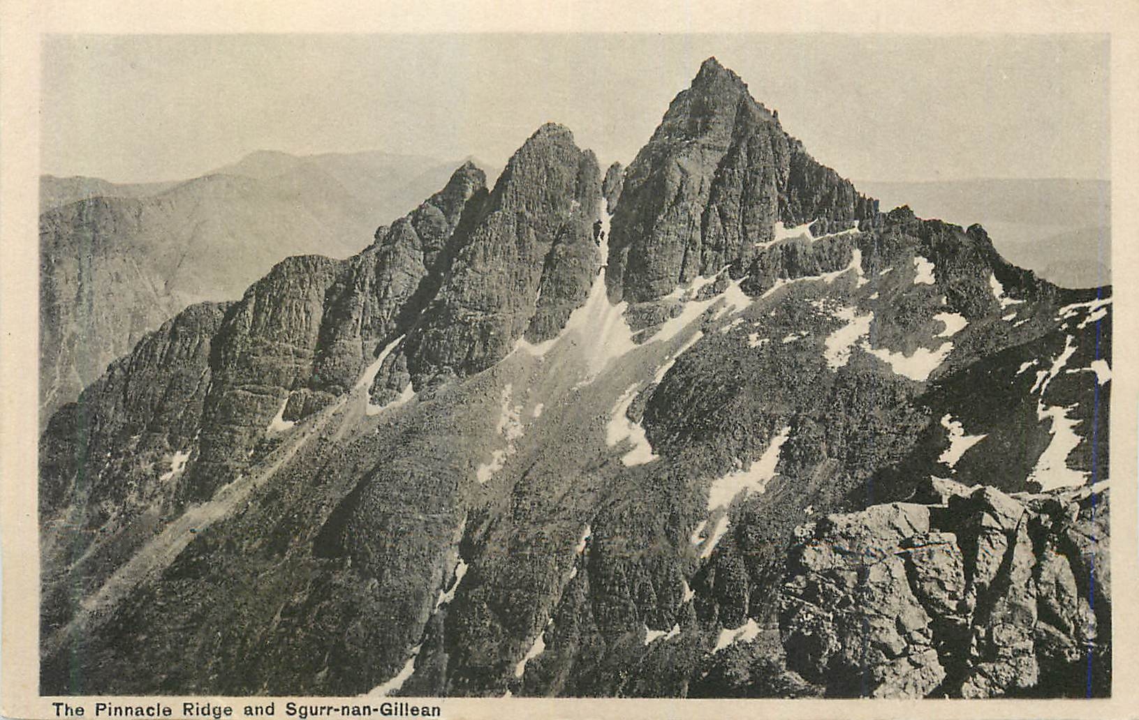 CPA The Pinnacle Ridge and Sgurr nan Gillean