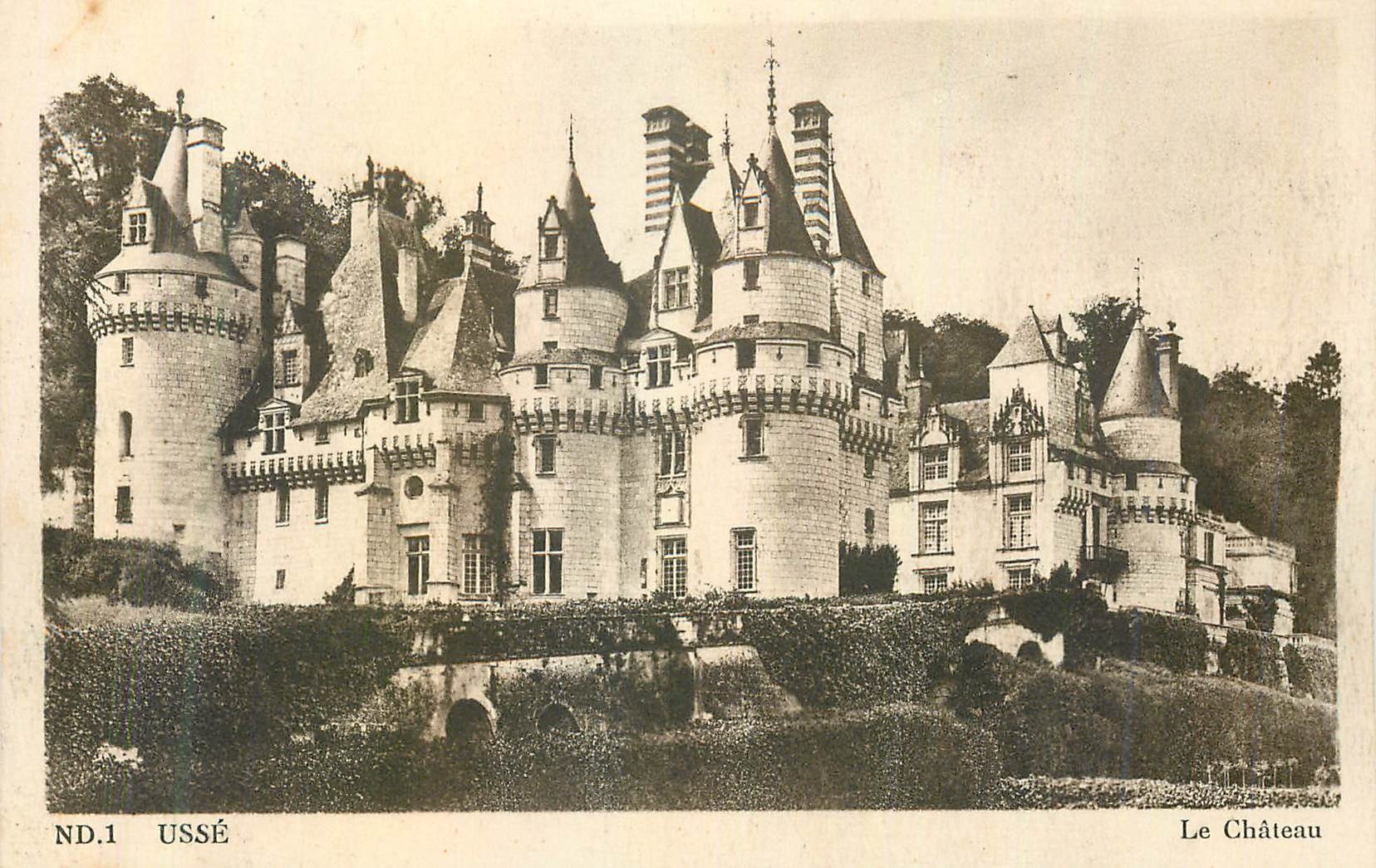 CPA Usse Le Chateau