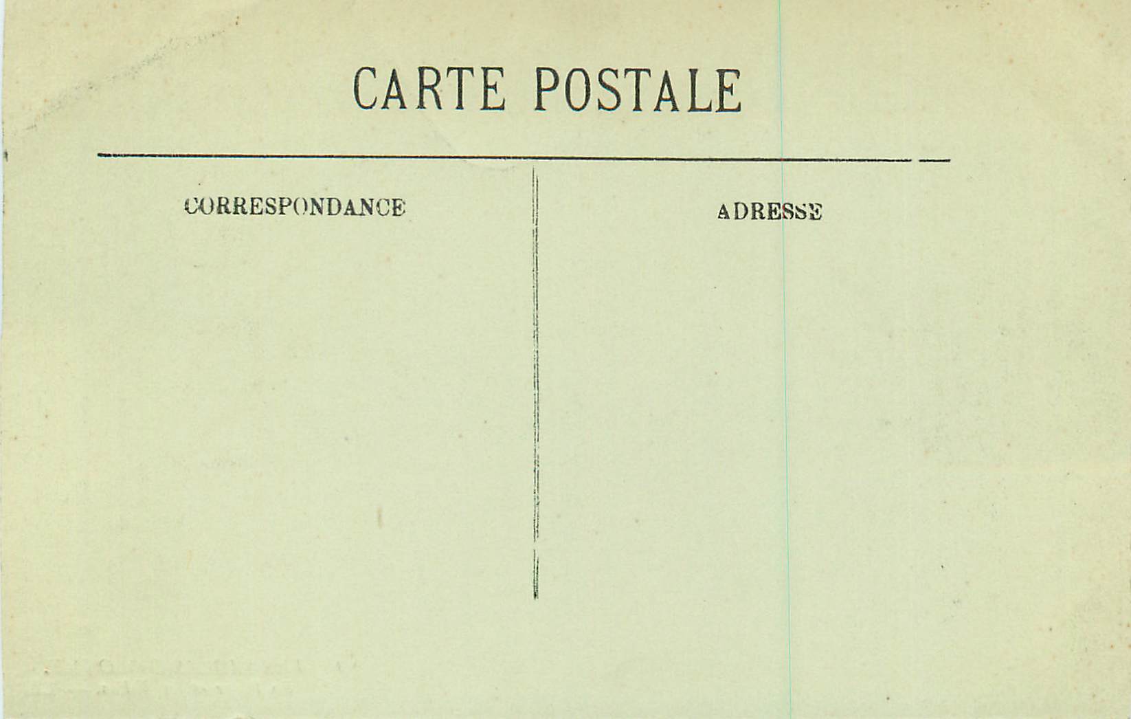 CPA Les Sables d'Olonne La Plage et les Villas — Rückseite