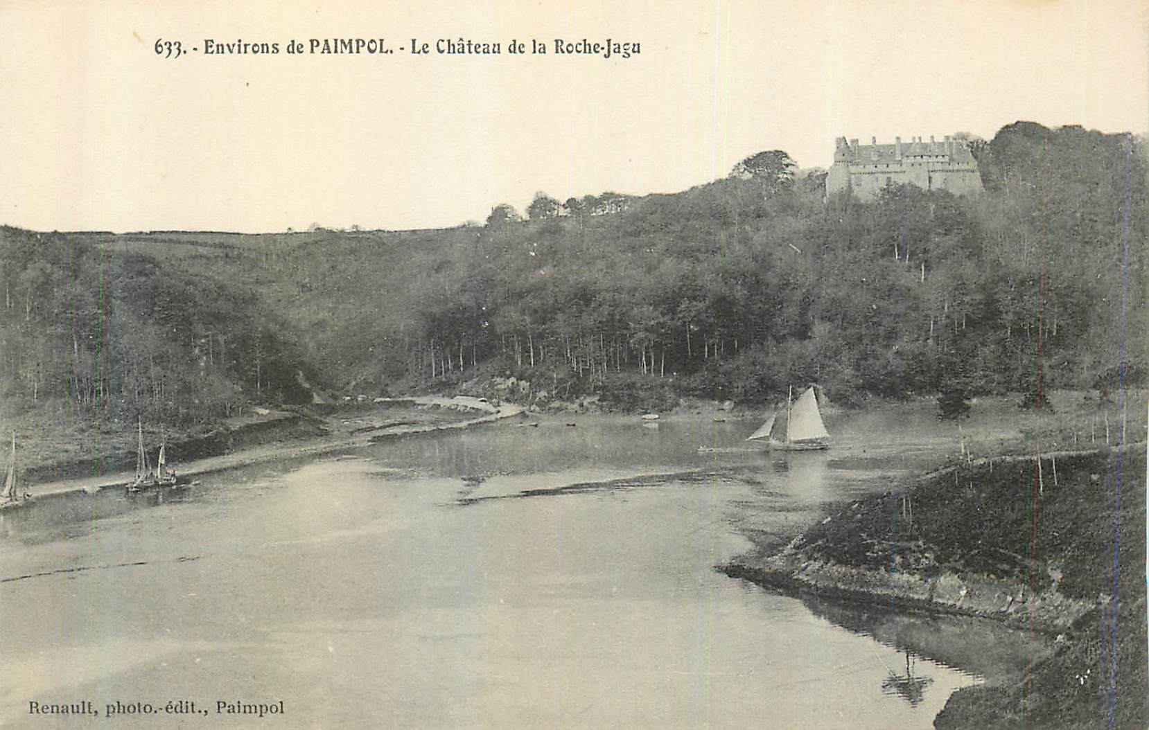 CPA Environs de Paimpol Le Chateau de la Roche Jagu