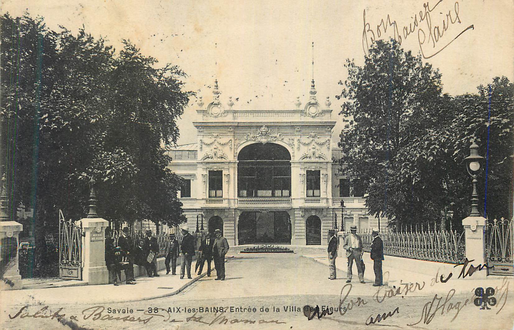CPA Aix les Bains Entree de la Vila