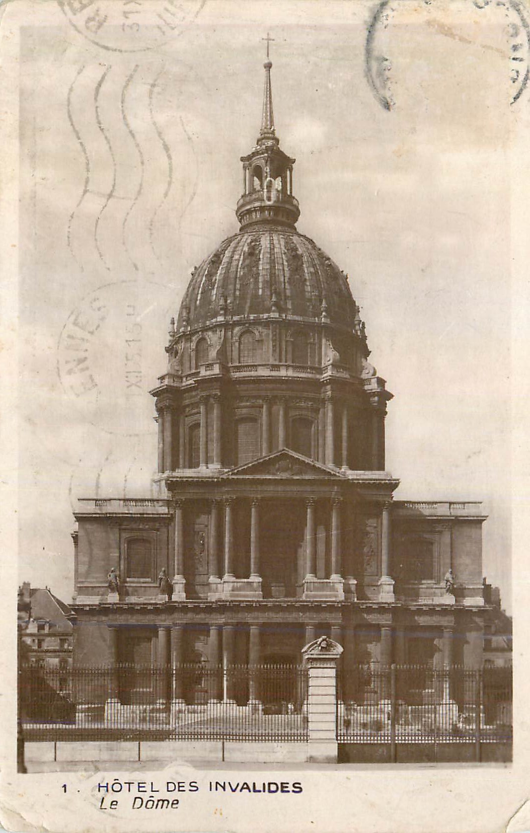 CPA Le Dome Hotel des Invalides Paris