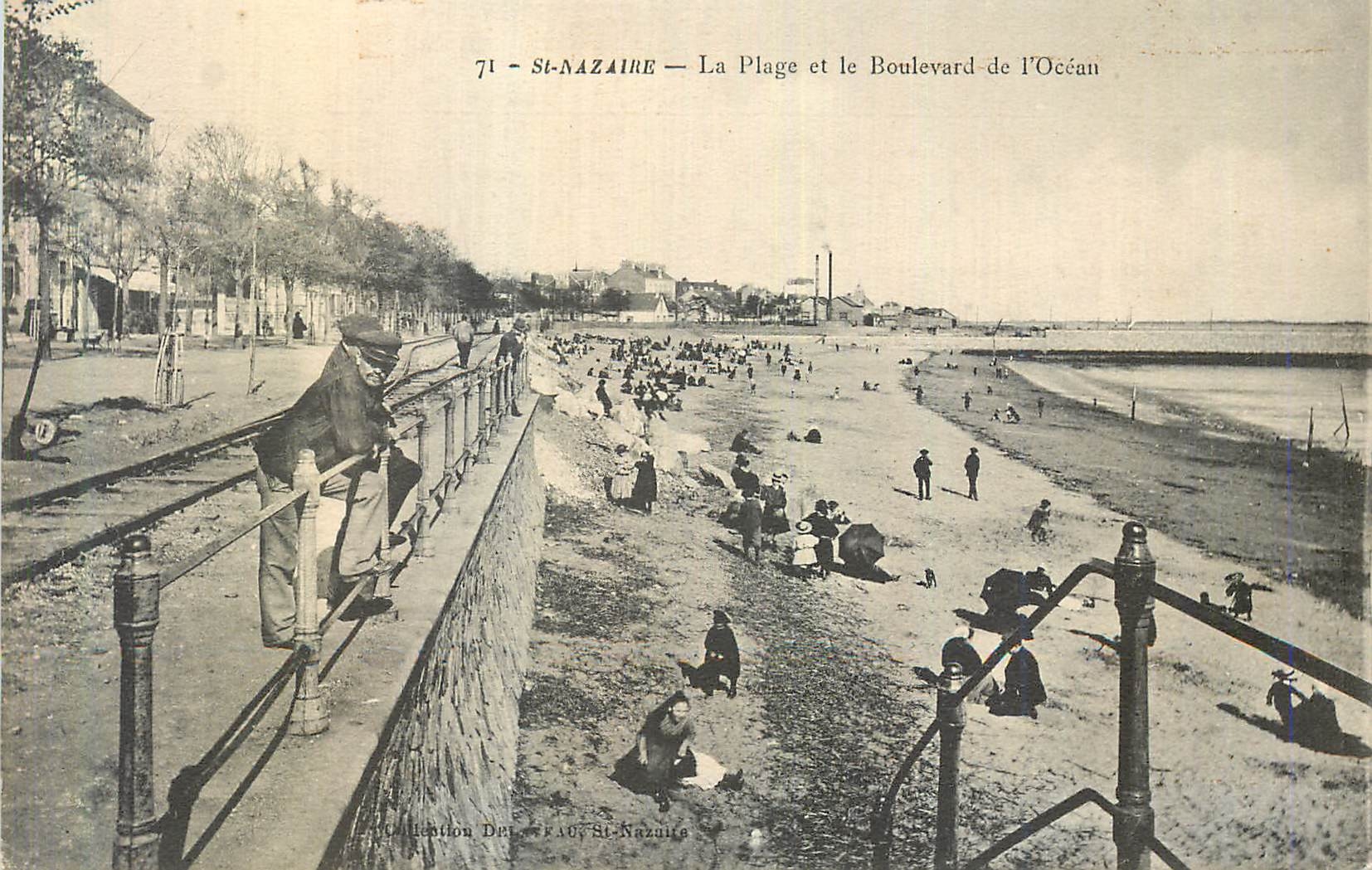 CPA St Nazaire la Plage et le Boulevard de l'Ocean