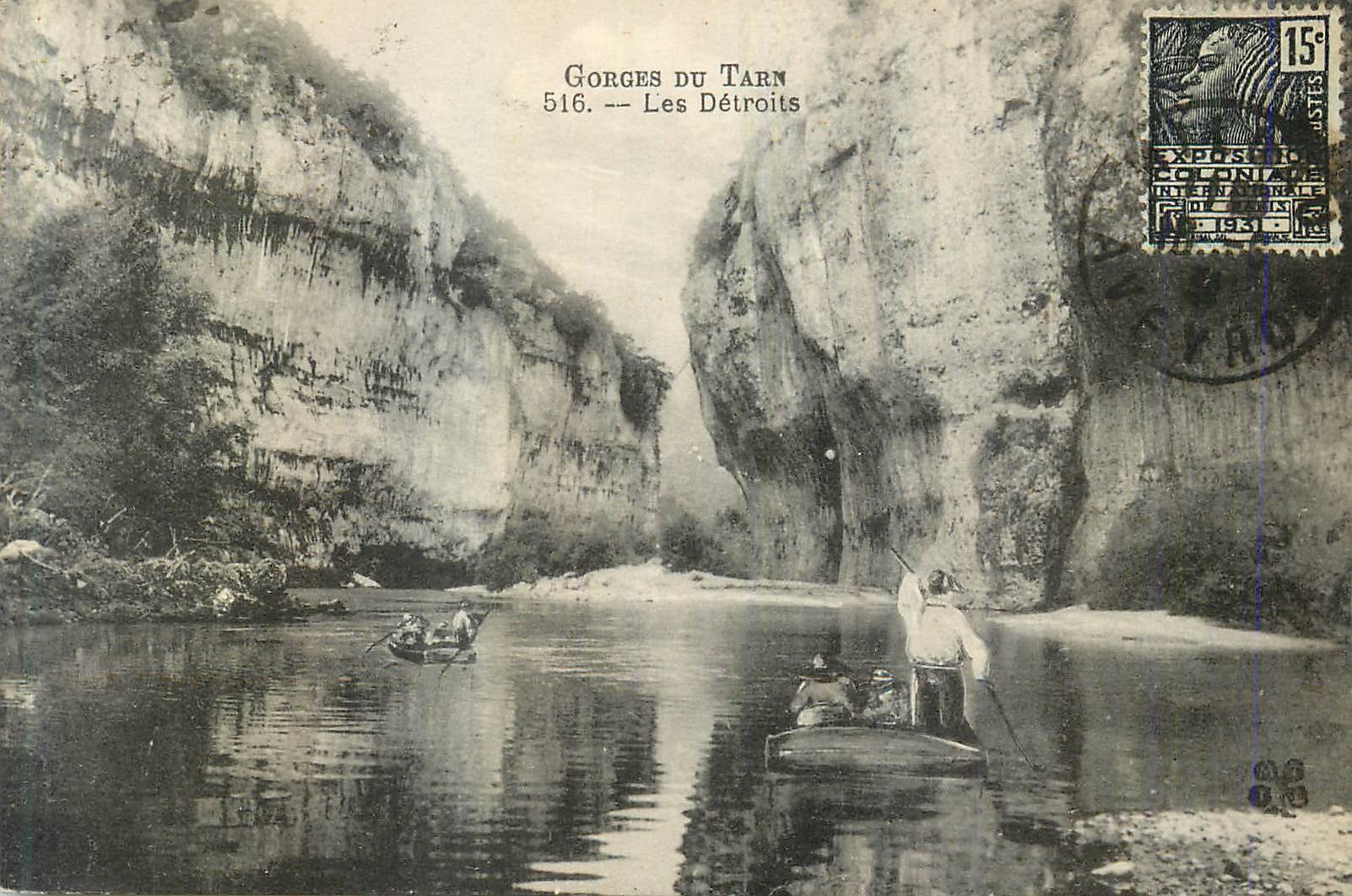 CPA Gorges du Tarn les DÃ©troits