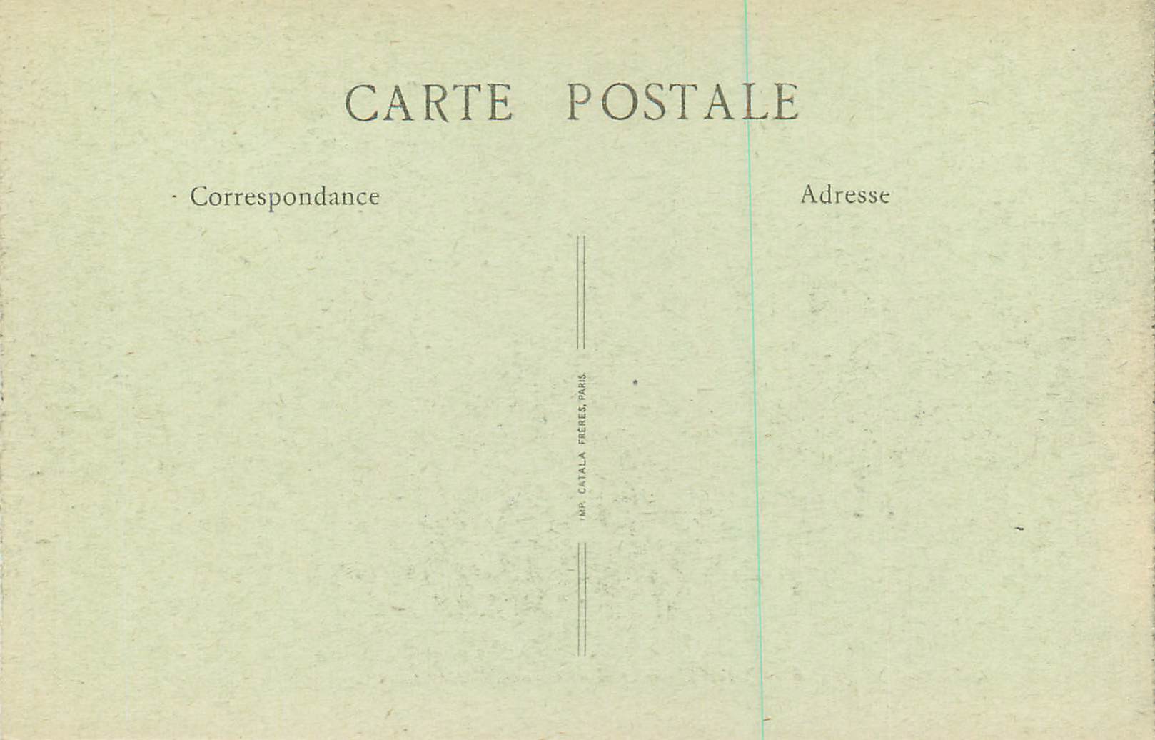 CPA Vittel Grand Hotel de l'Etablissement les Vosges Illustrees — Rückseite