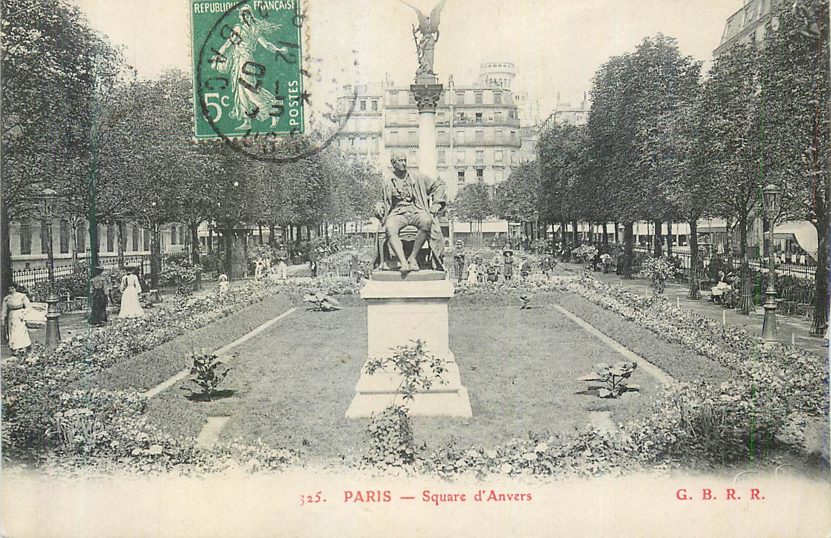 CPA Paris Square d'Anvers