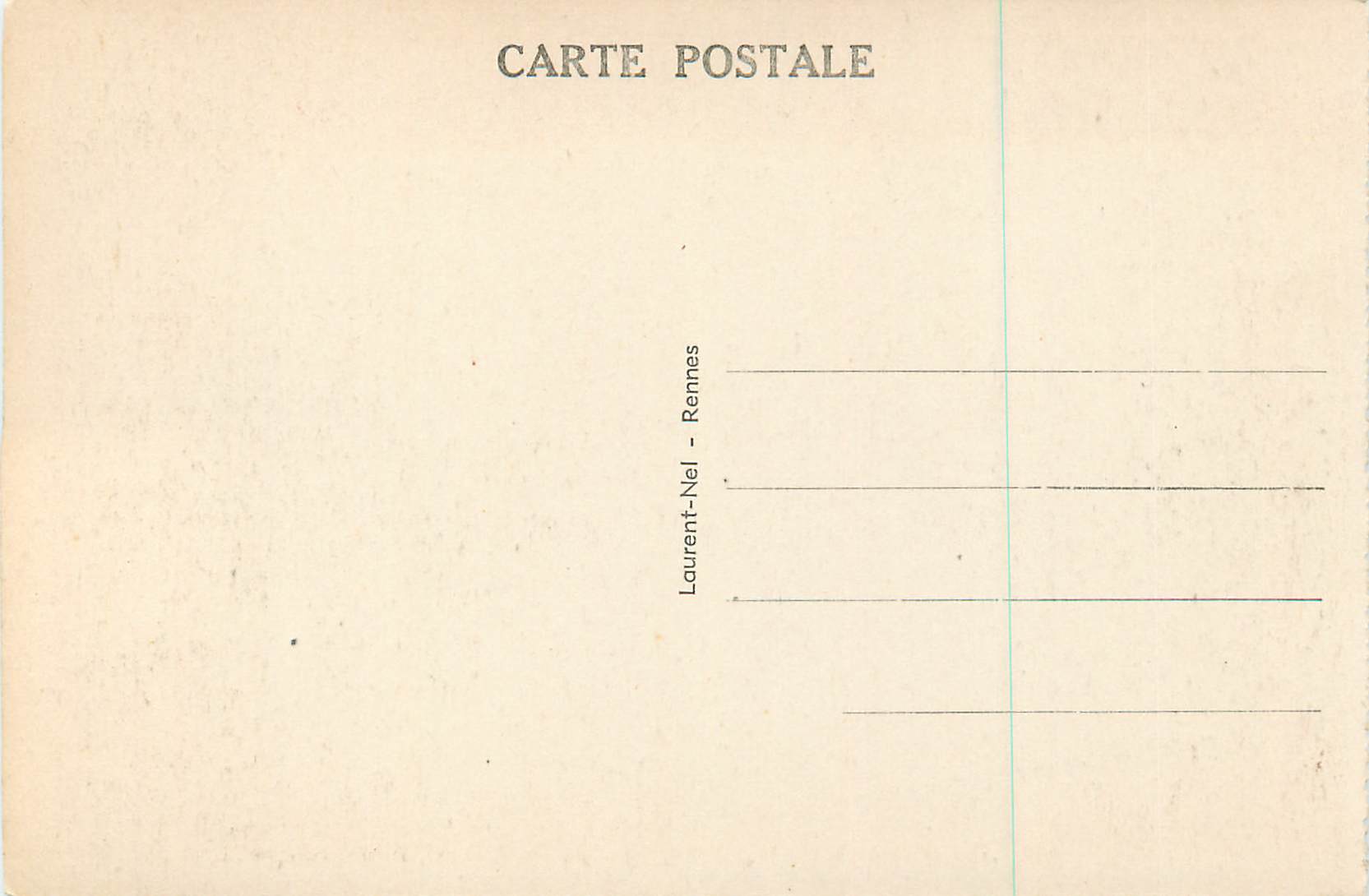 Saint-Malo — Vue panoramique sur le Château et les Bassins — Côte d’Émeraude, n°421 — Verso