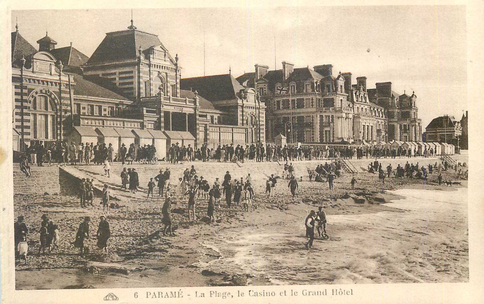 Paramé - La Plage, le Casino et le Grand Hôtel