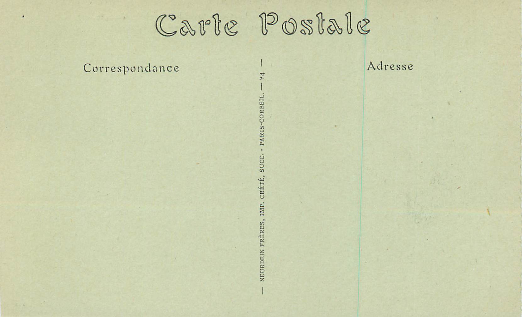 CPA Metz Le Quai Saint Louie et le Temple — Rückseite