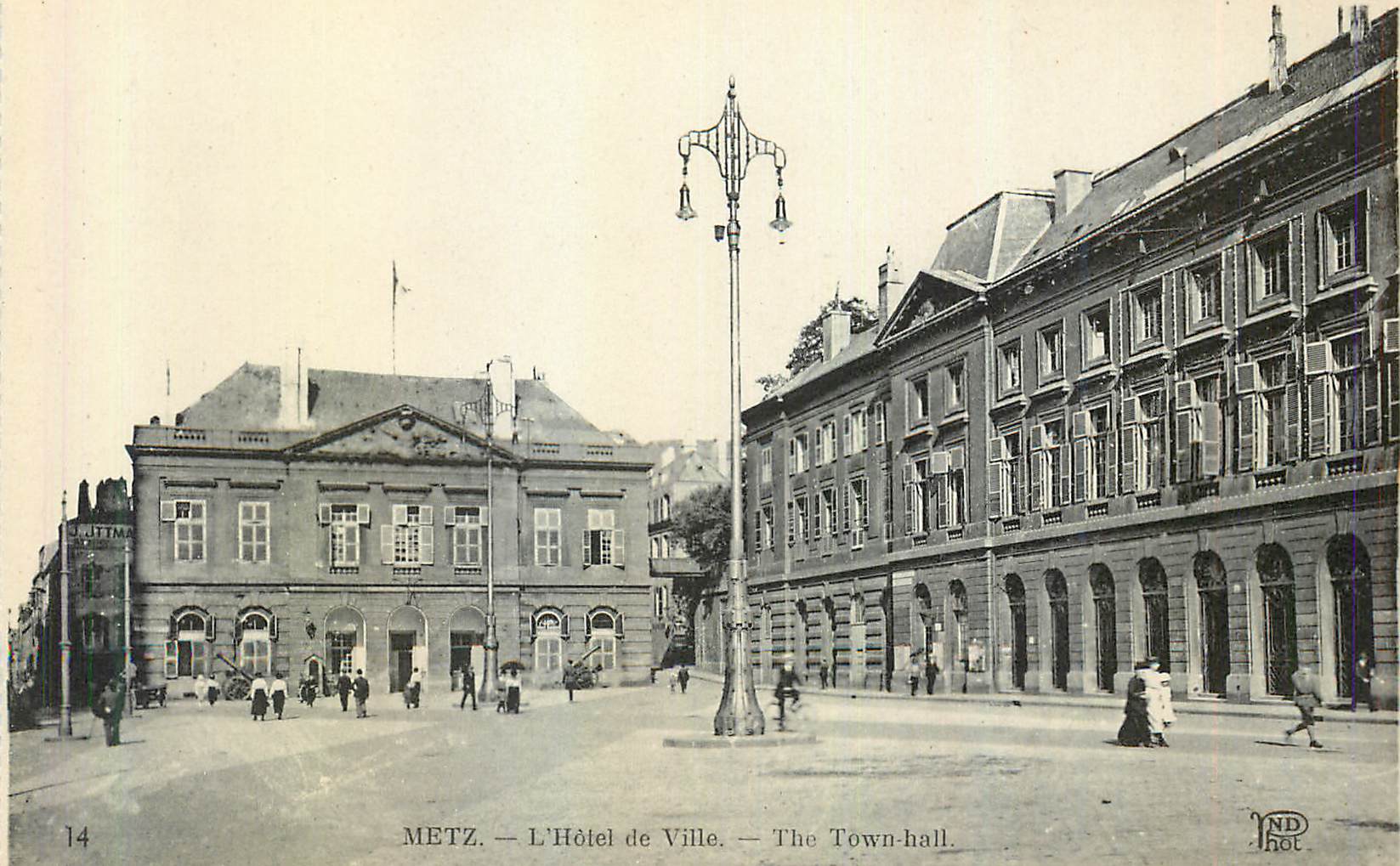 CPA Metz L'Hotel de Ville