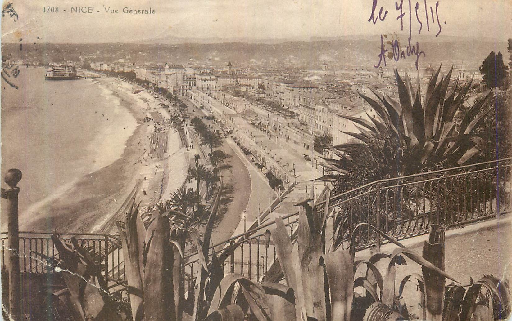CPA Nice Vue Generale