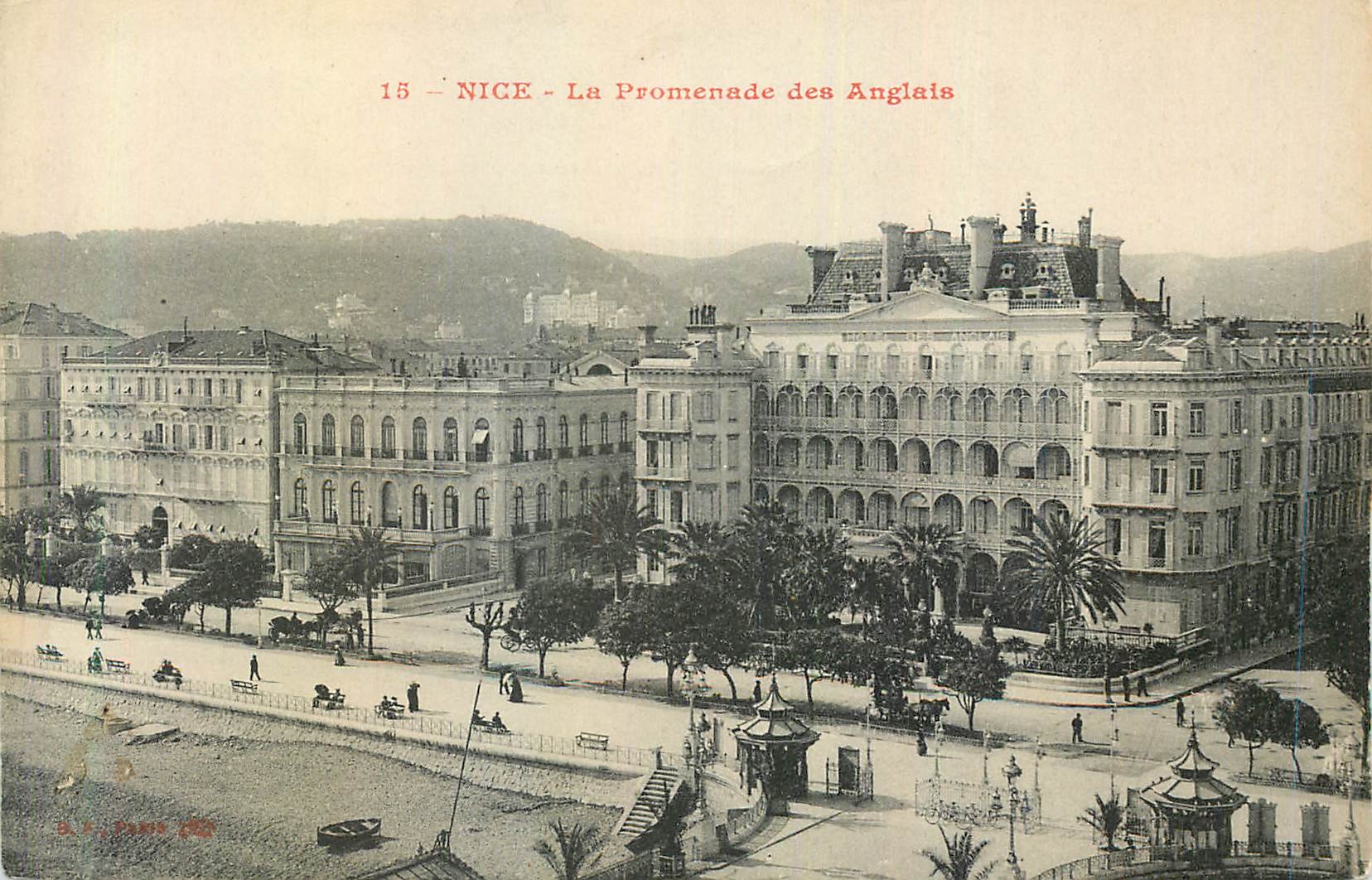CPA Nice Promenade des Anglais
