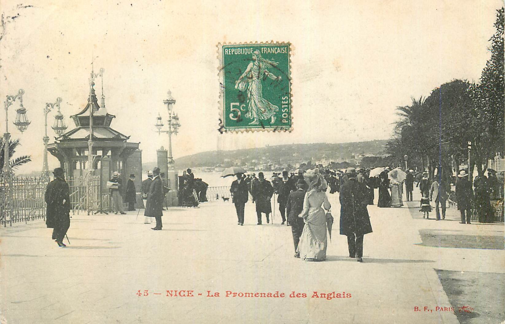 CPA Nice La Promenade des Anglais