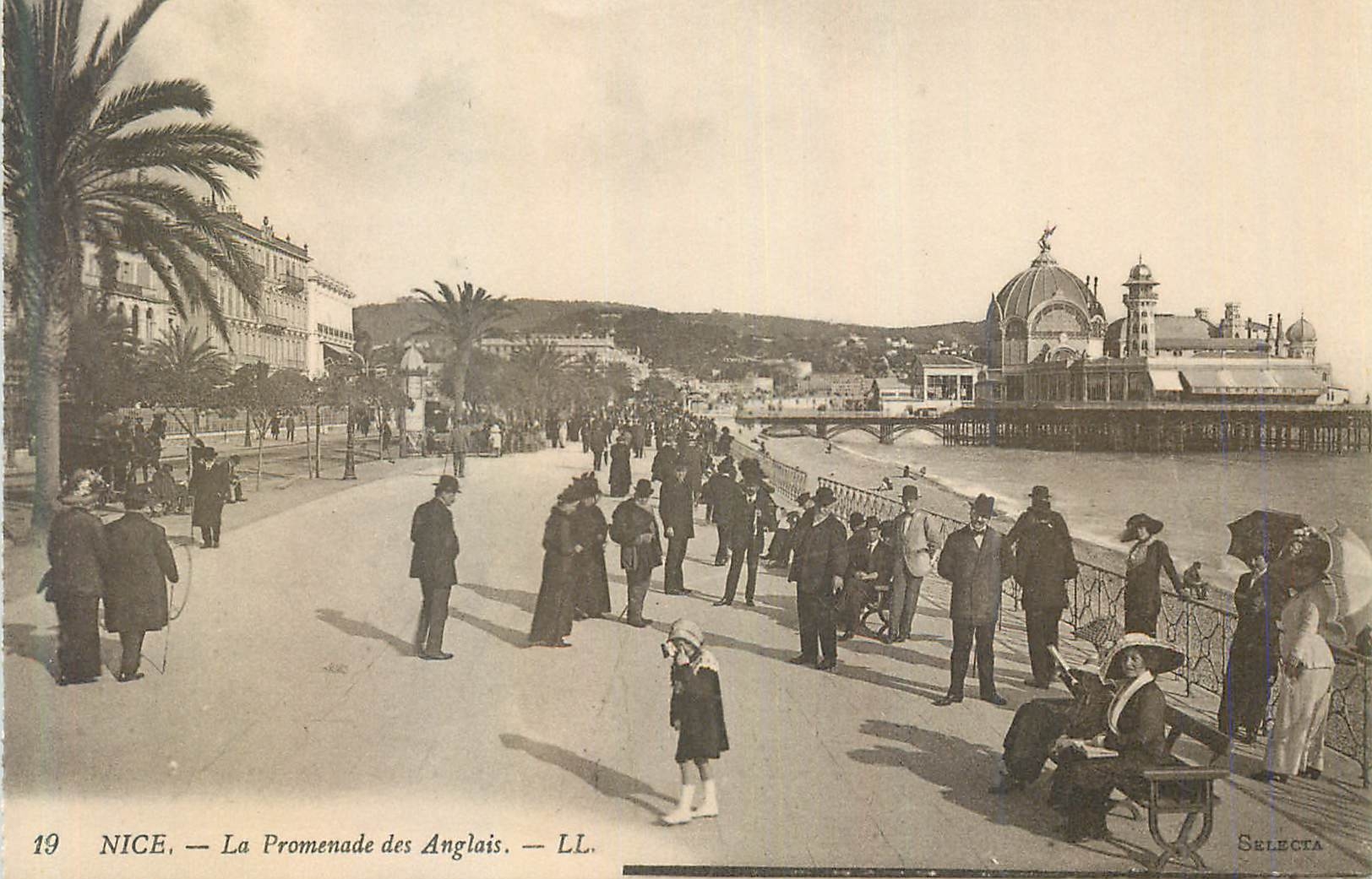 CPA Nice La Promenade des Anglais