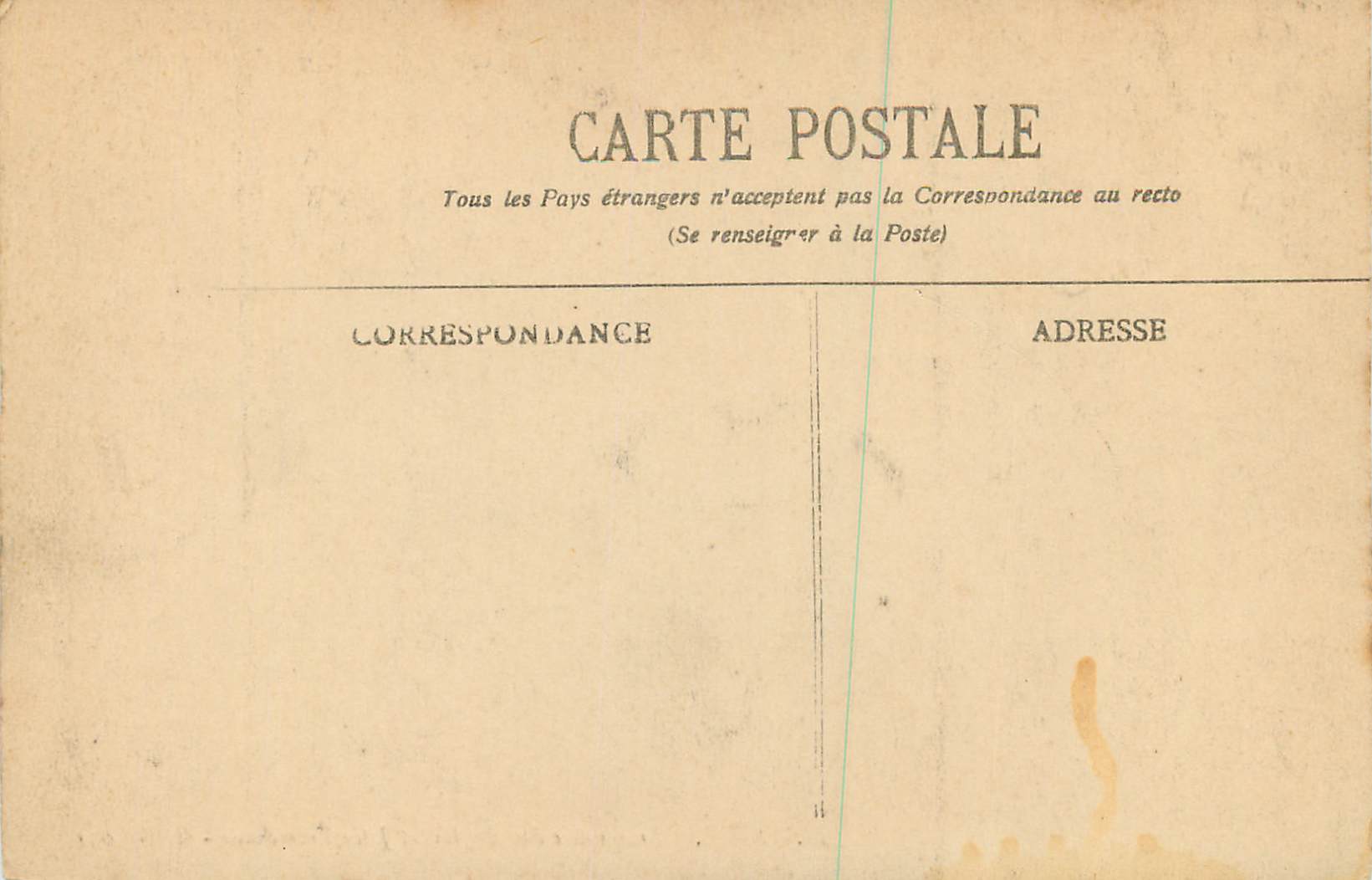 CPA Nice Promenade des Anglais et Jetee Promenade — Verso