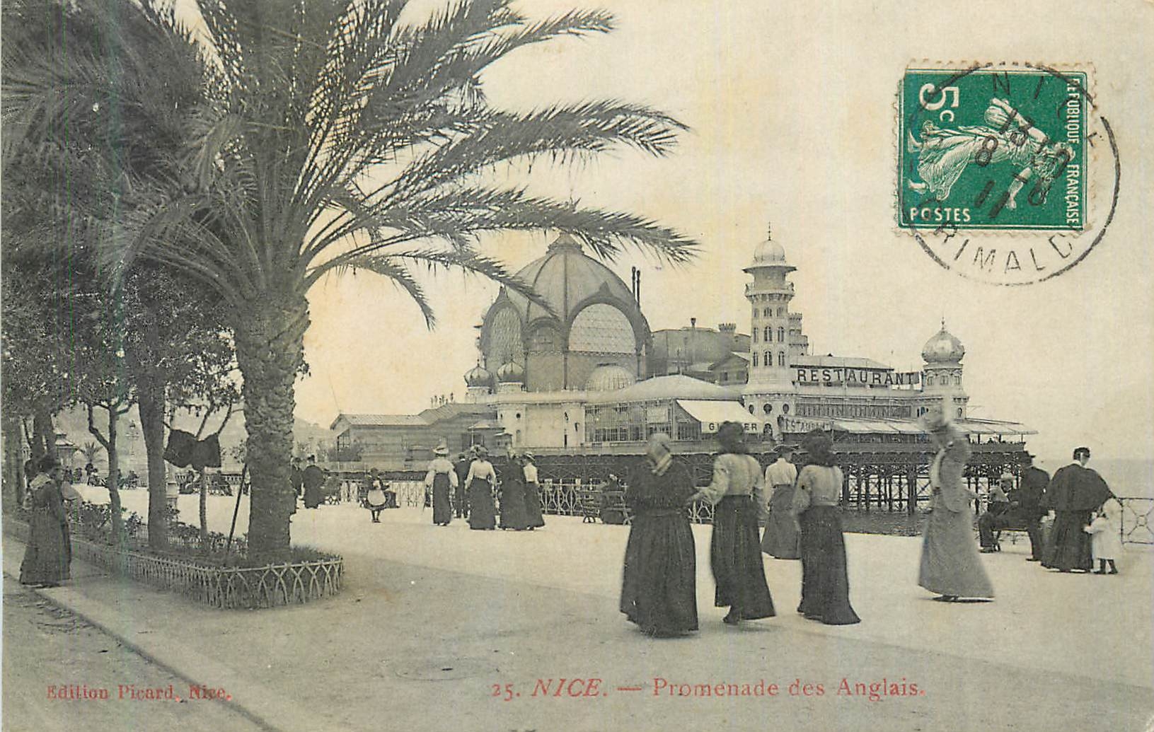 CPA Nice La Promenade des Anglais