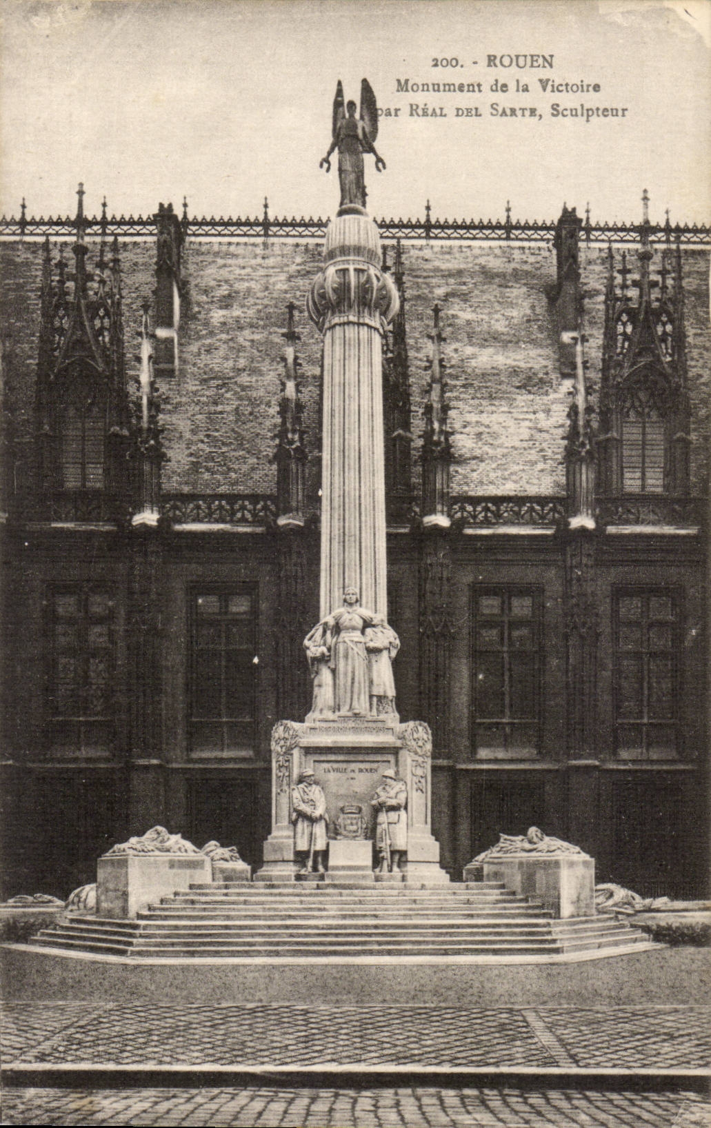 Rouen - Monument de la Victoire - CPA 