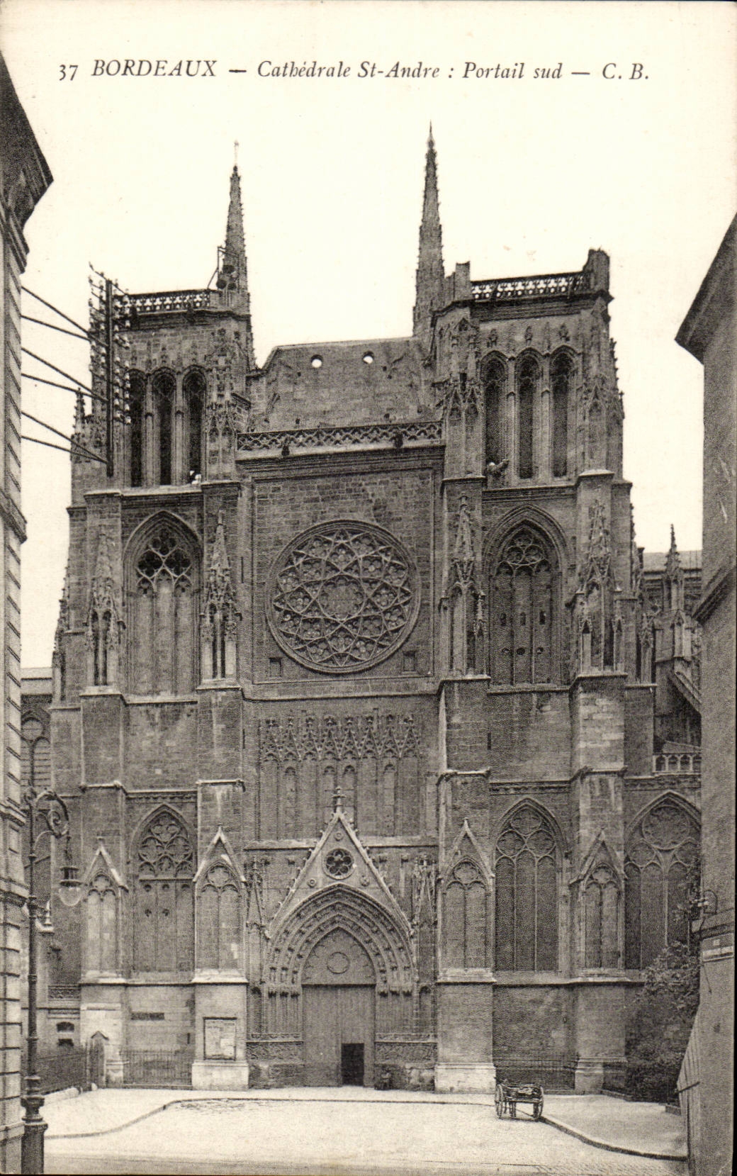Bordeaux - Cathedrale St Andre Portail Sud - CPA 