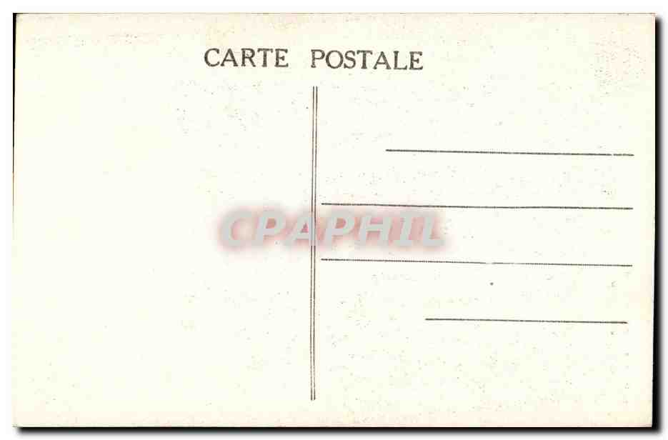 Bordeaux - Cathedrale St Andre - CPA  — Verso