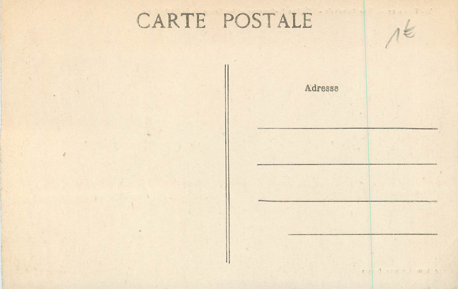 CPA Rennes Vue Generale L'Eglise Sst Sauveur et les Tours de la Cathedrale — Rückseite