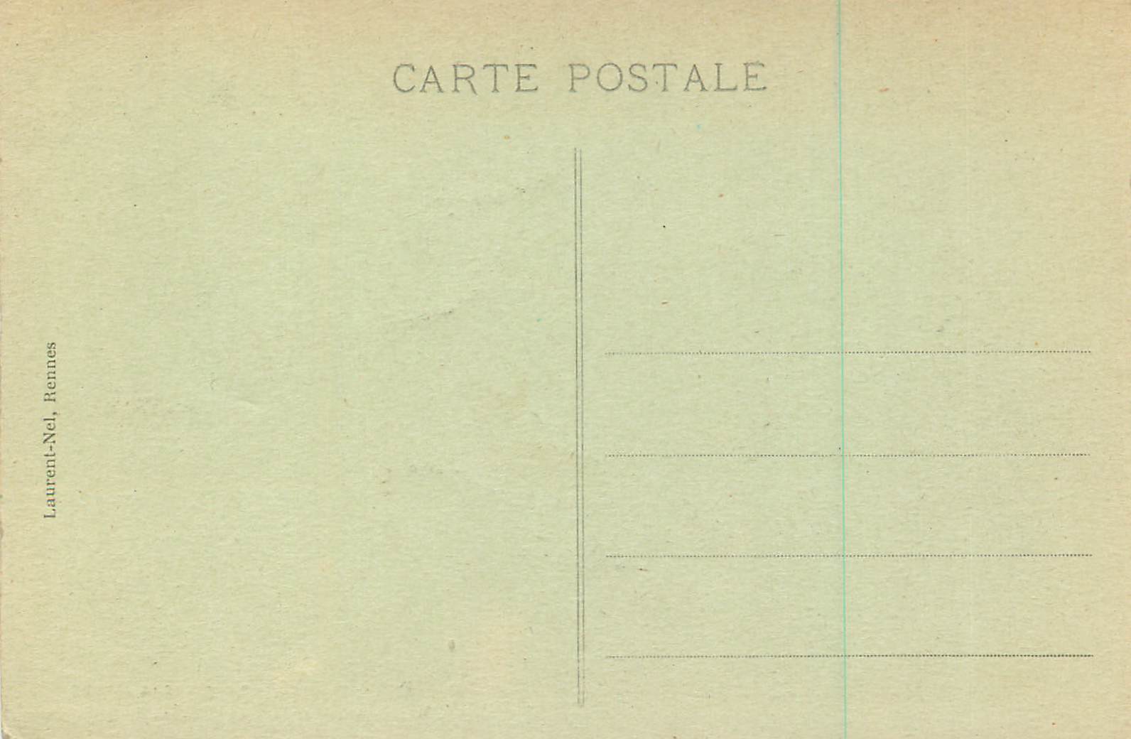 CPA Vannes Vannes et sa Femme Maison ayant Appartenu a Gilles de Bretagne — Rückseite